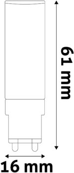 Avide LED G9 4.2W 220° Ψυχρό 6400K - Image 3