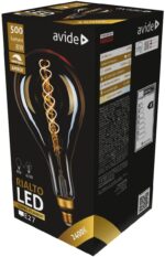 Avide LED Jumbo Rialto 8W E27 2400K Ντιμαριζόμενο 160x320mm
