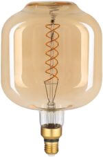 Avide LED Jumbo Ross 8W E27 2400K Ντιμαριζόμενο 180x295mm - Image 2