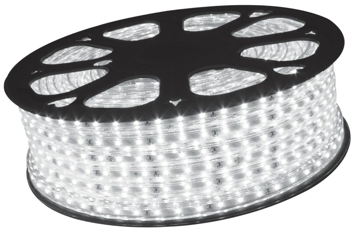 Avide LED Ταινία 220V  4.8W 6400K IP67 50m - Image 1