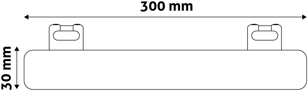 Avide LED Λάμπα Τύπου Linestra 5W 30cm S14s Λευκό 4000K - Image 3