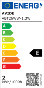 Avide LED T26 1.3W Θερμό 3000K - Image 4