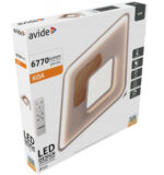 Avide Μοντέρνα Πλαφονιέρα Oyster Οροφής Koa 90W με Τηλεχειριστήριο RF - Image 2