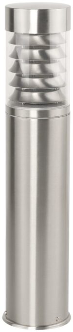 Avide Εξωτερικό Φωτιστικό Κήπου Delmar 1xE27 500mm IP44 Σατέν Νίκελ