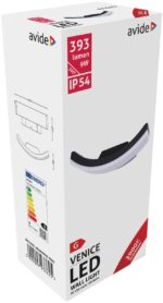 Avide Εξωτερικό Φωτιστικό Τοίχου Venice Up LED 9W Θερμό 3000K IP54 - Image 2