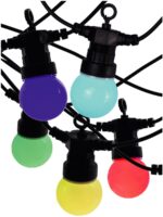 Avide Εξωτερική Γιρλάντα 5m RGB  Με Δυνατότητα Επέκτασης- με τηλ/στήριο - Image 2