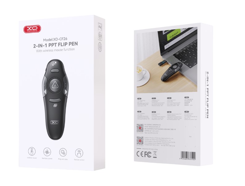 cf26_-photoroom ΧΟ CF26 PPT Flip Pen + Mouse 2-in-1 - Image 2