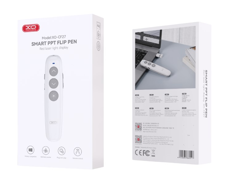 cf27_-photoroom ΧΟ CF27 PPT Flip Pen (Rechargeable) - Image 2