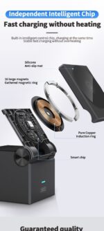 XO CX027 Κινητό /Apple Watch/ TWS 3-σε-1 Ασύρματος φορτιστής 15W - Image 6