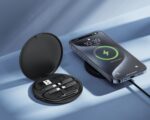 XO CX031 Adapter Family Box + Μαγνητικός ασύρματος φορτιστής 15W Μαύρο - Image 2