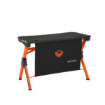 Meetion MT-DSK20 Gaming Γραφείο / Μαύρο + Πορτοκαλί - Image 3