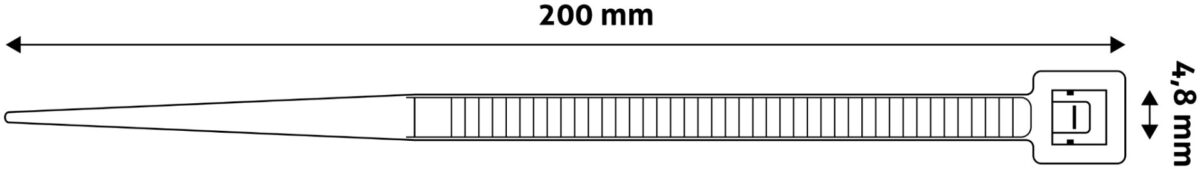 Entac Δεματικά ECT-4.8-200-W Άσπρο - Image 2