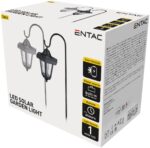 Entac Ηλιακό Κήπου σε Σιδερένιο Στήριγμα 75cm 1 LED 2τμχ/κουτί - Image 2