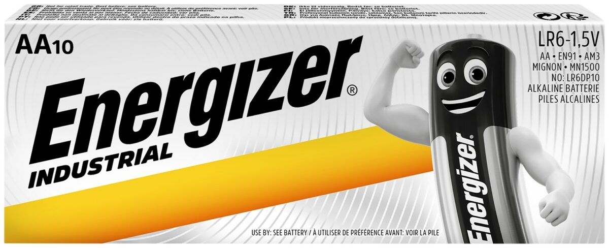 Energizer Industrial LR6 AA P10 (10τμχ) - Image 1