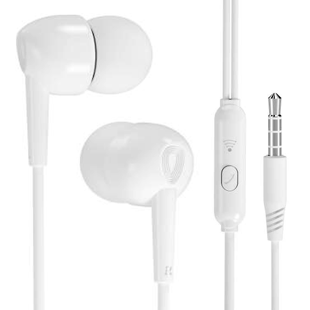 ep37-white XO EP37 In-ear Handsfree 1.15μ Άσπρο - Image 6