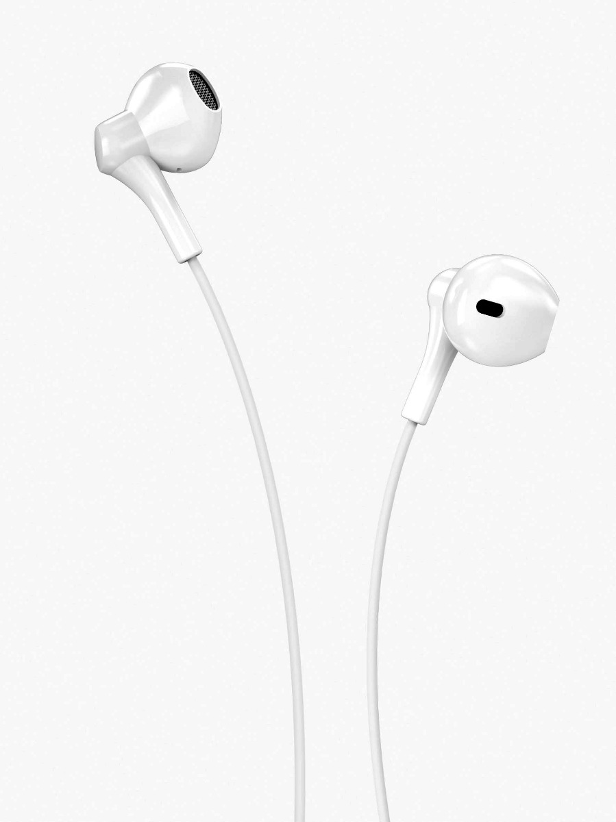 ep39w_1 XO EP39 Half In-ear Handsfree  1.15μ Άσπρο - Image 3