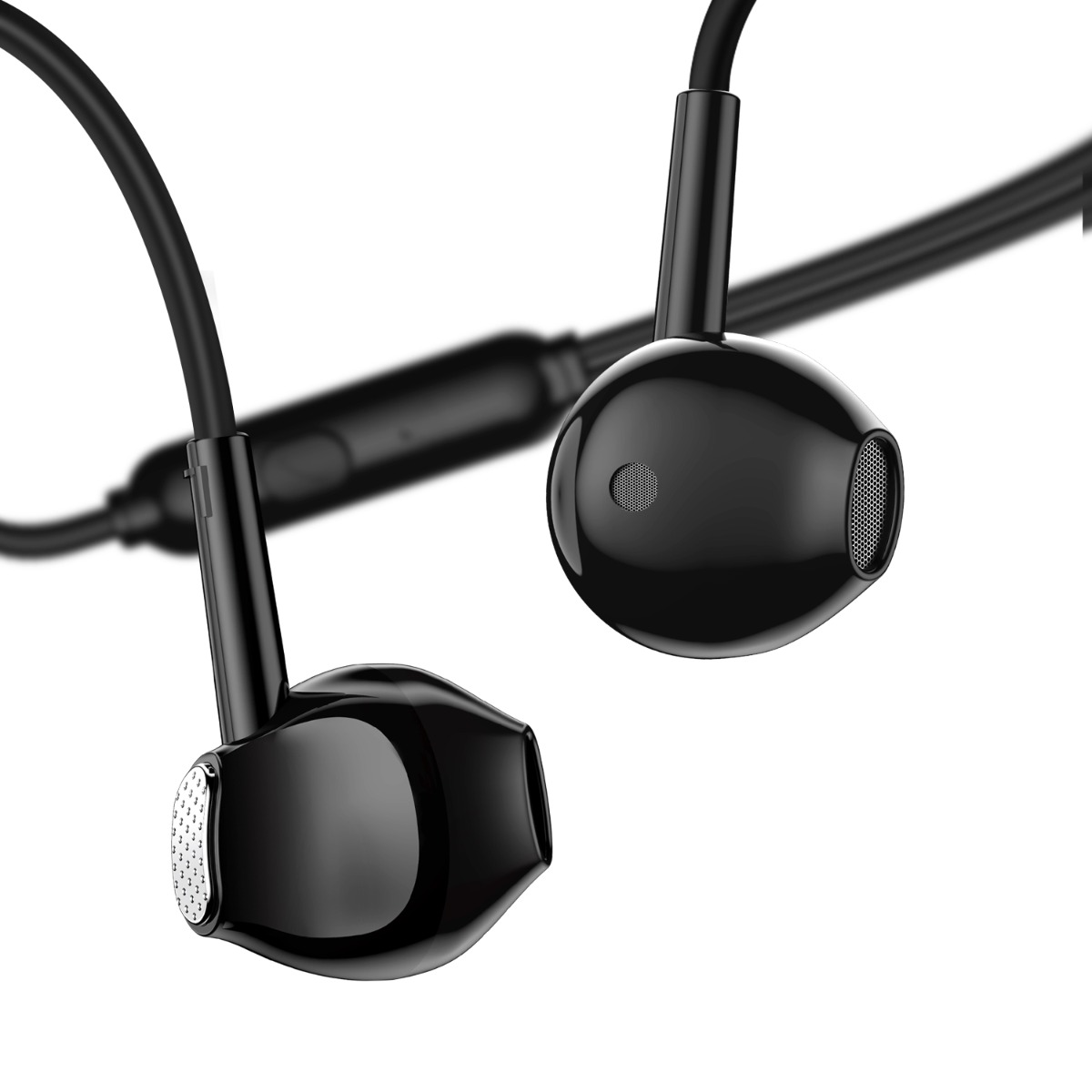ep52b1 XO EP52 Μεταλλικό in-ear 3.5mm Handsfree Μαύρο - Image 2