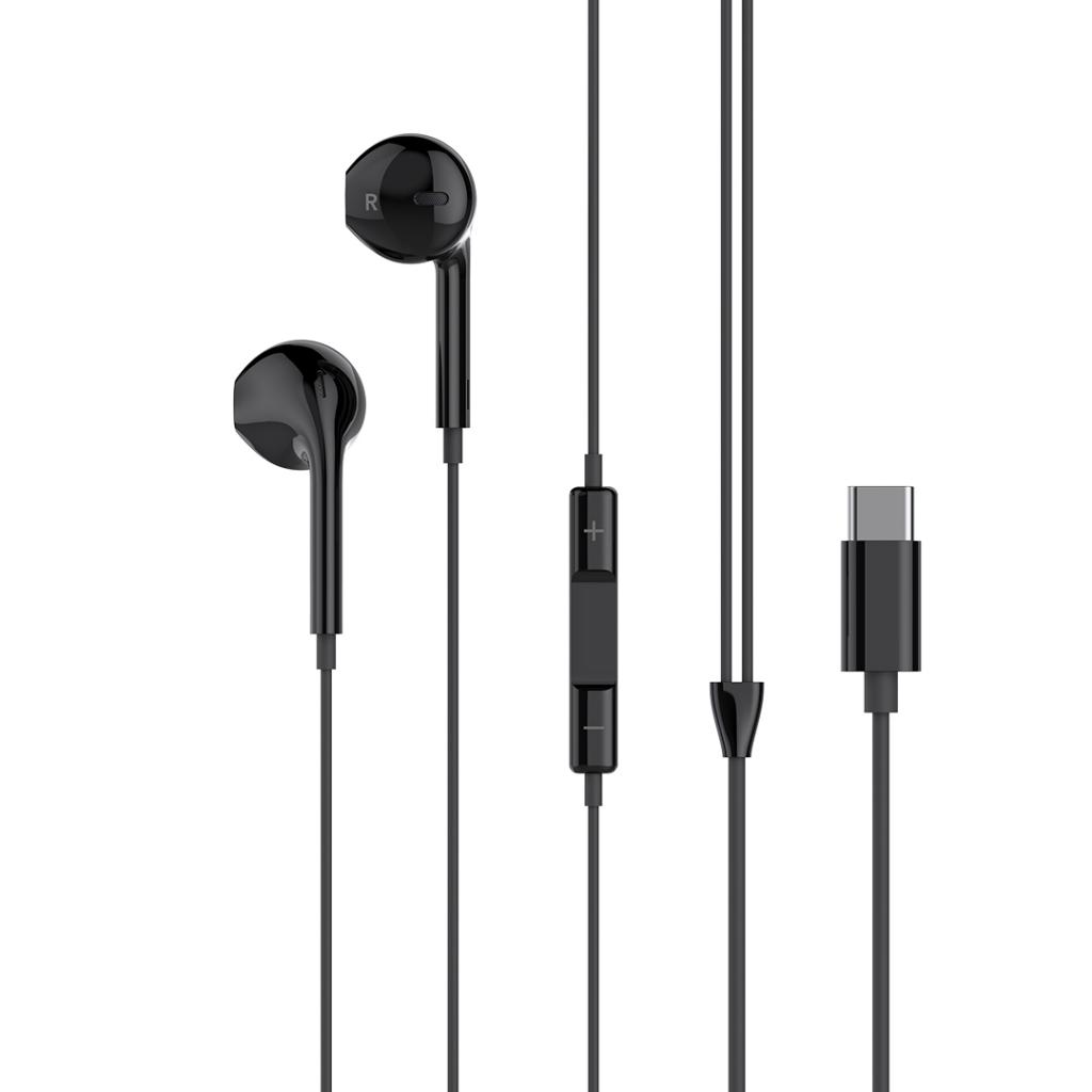 ep72d XO EP72 2ης Γενιάς Type-C Handsfree Μαύρο με Ψηφιακή Αποκωδικοποίηση - Image 2