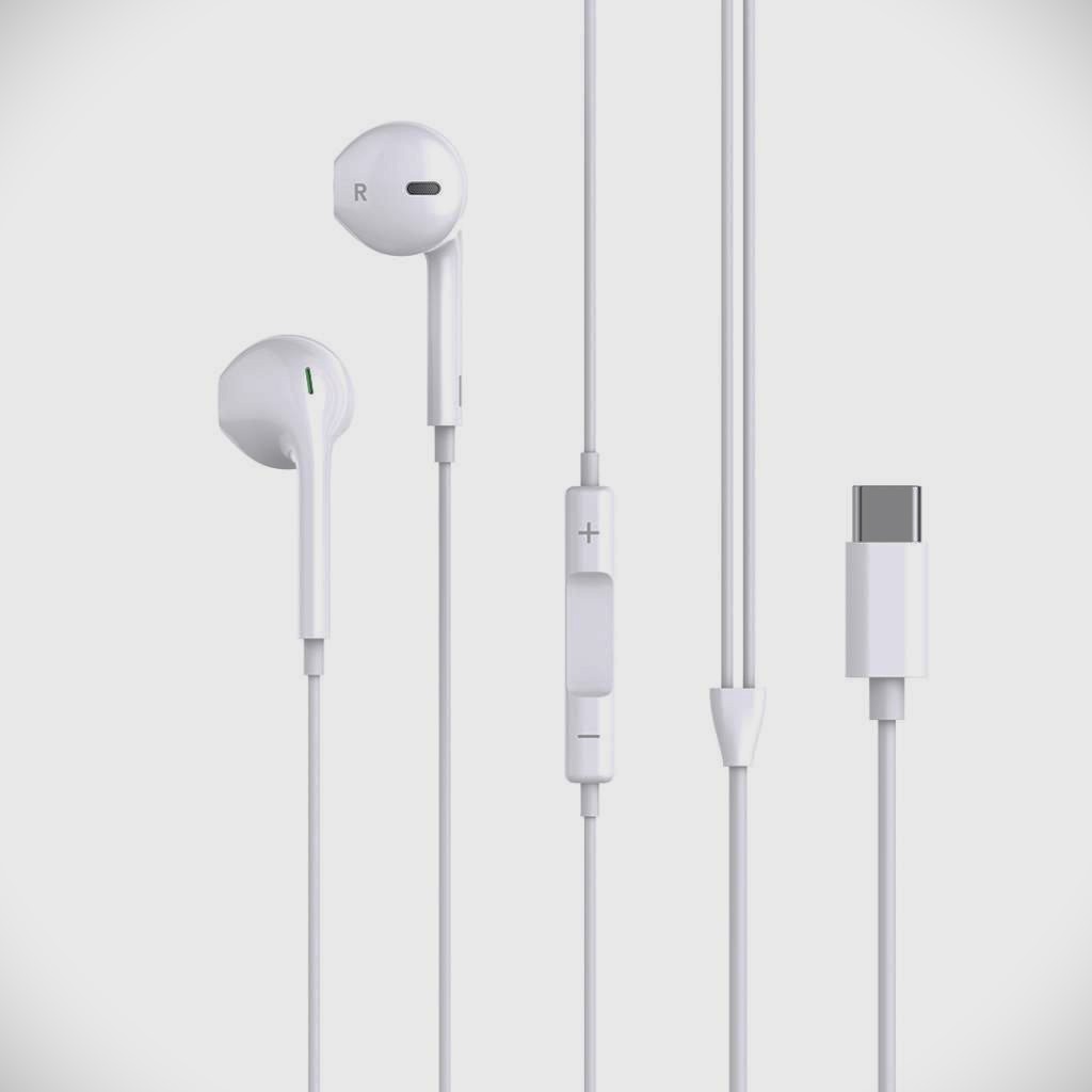 ep72e_3_ XO EP72 2ης Γενιάς Type-C Handsfree Λευκό Με Ψηφιακή Αποκωδικοποίηση - Image 2