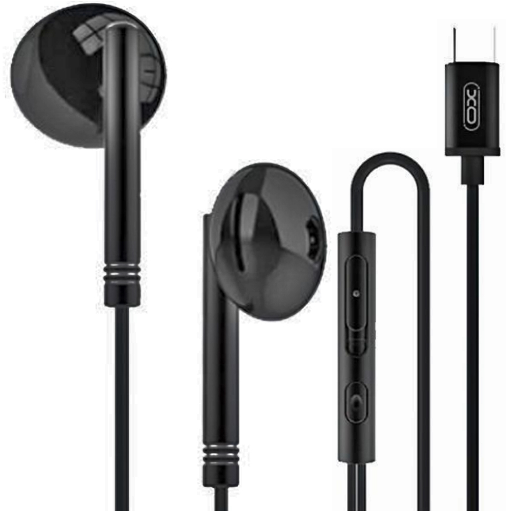 ep_29_black XO EP29 Type-C Handsfree Μαύρο - Image 1