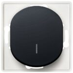 EON E6052.E1 Double pole switch without cover frame soft-touch black - Image 9