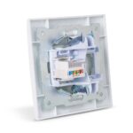 Entac Arnold Recessed wall LAN socket Cat5 White - Image 2