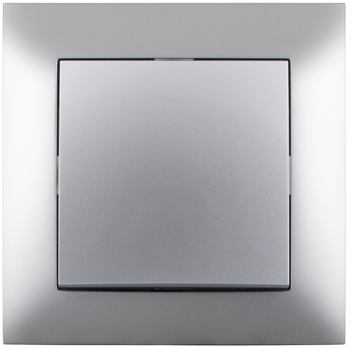 Entac 101 Arnold Recessed wall switch single-pole Silver - Image 1