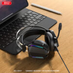 XO GE-07 Στατικά RGB Long mic Gaming  Ακουστικά USB+Dual 3,5mm - Image 3