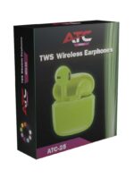 ATC-25 TWS Wireless Earphone Green - Image 2