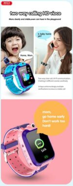 XO H100 Παιδικό Smartwatch 2G Μπλε - Image 5