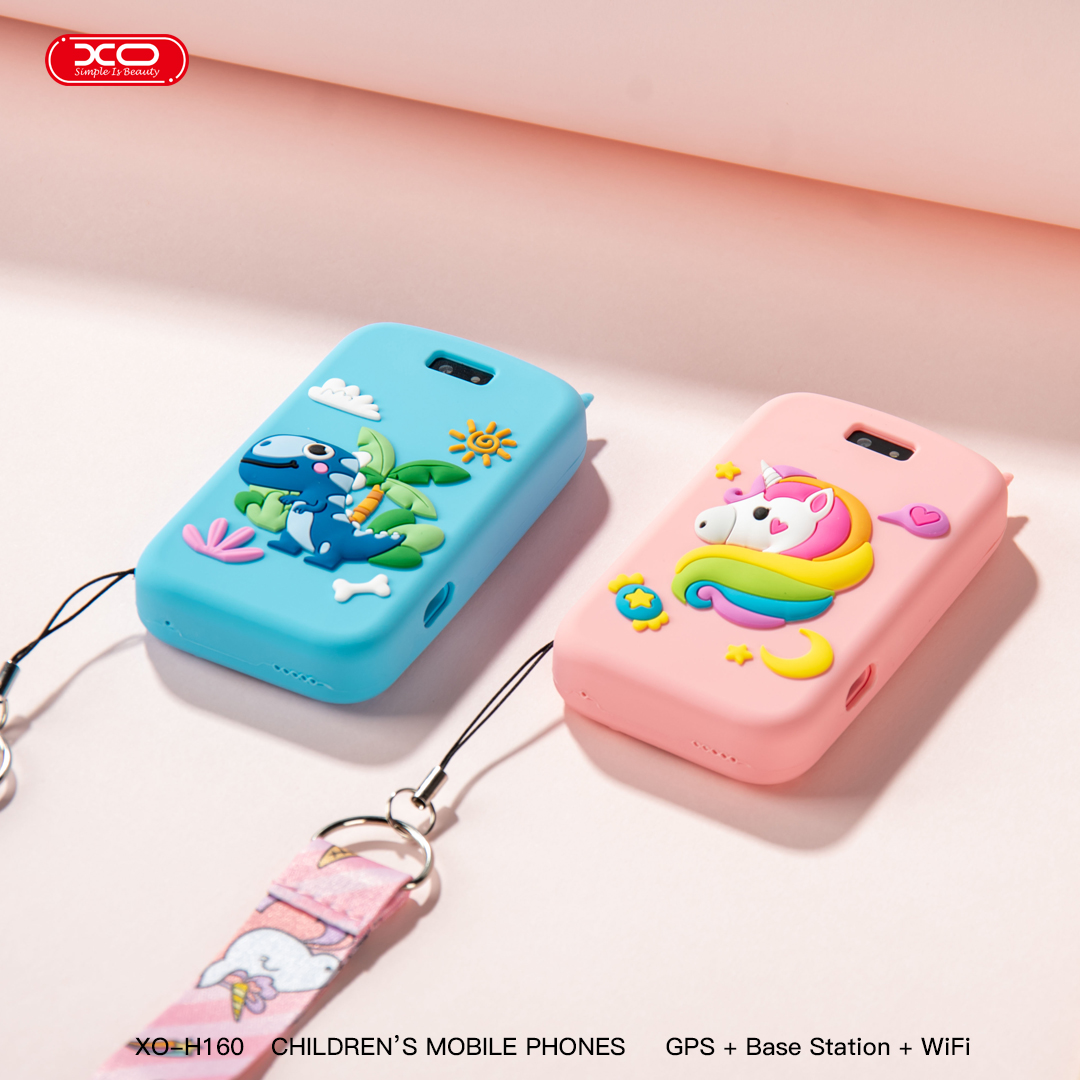 h16009_1__1 XO H160 GPS Παιδικό Smart Κινητό 4G 2.8 Ροζ - Image 3