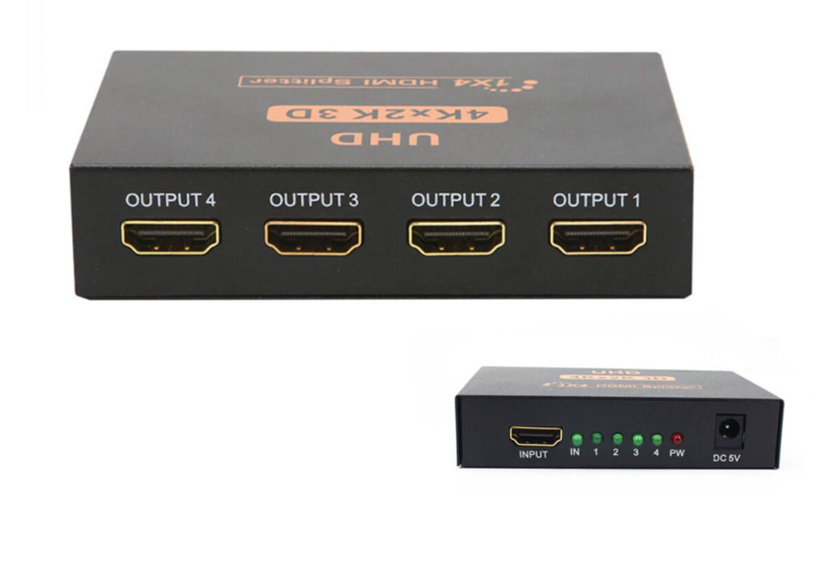 ATC HDMI Splitter 1 In / 4 Οθόνες 4K x 2K - Image 1