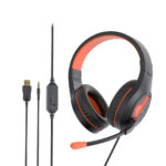 Meetion MT-HP021 Gaming Ακουστικά Μαύρο + Πορτοκαλί - Image 6