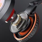 Meetion MT-HP021 Gaming Ακουστικά Μαύρο + Πορτοκαλί - Image 7