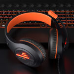 Meetion MT-HP021 Gaming Ακουστικά Μαύρο + Πορτοκαλί - Image 9