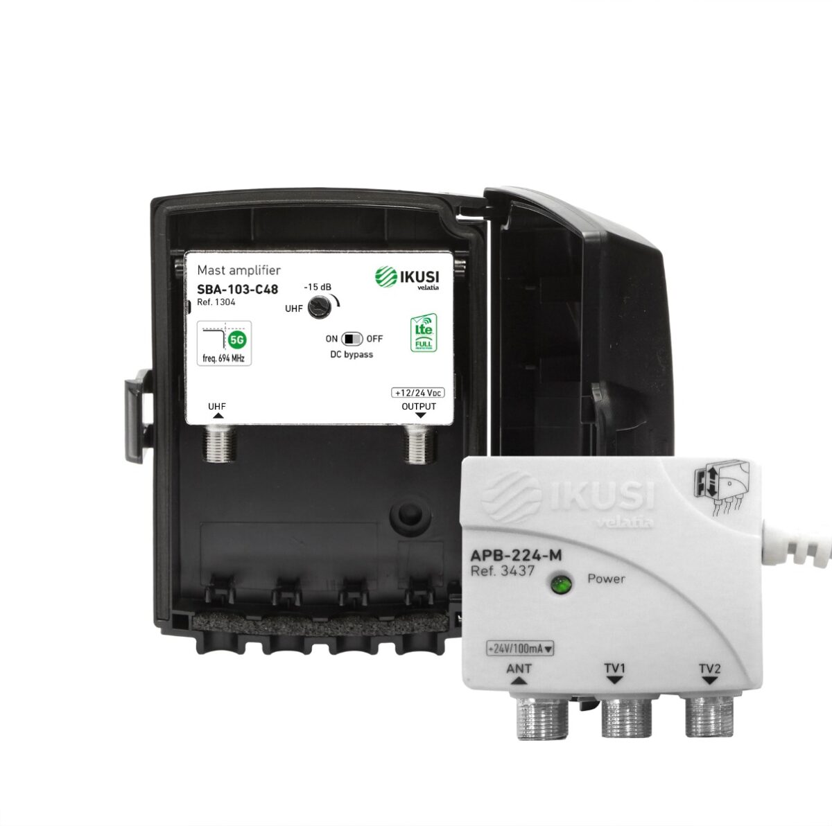 Ikusi Ενισχυτής Ιστού JSBA103-C48 UHF 35dB - Image 2