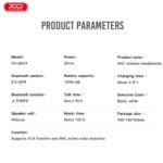 XO BE41 Star Mist ANC Noise Reduction Black - Image 2
