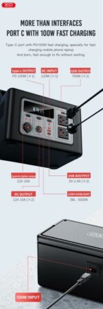 XO PSA-700 Power station 192000mAh/614Wh - Image 3