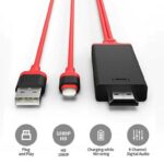 ATC Adapter Lightning to HDMI M/M Red - Image 2