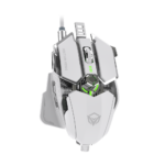 Meetion MT-M990S Μηχανικό Gaming Ποντίκι / Άσπρο - Image 2