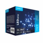 Modee Lighting Χριστουγεννιάτικα Λαμπάκια LED με Τροφοδοτικό (200LED/20m/10cm) Ψυχρό Λευκό