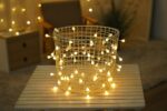 Modee Lighting Χριστουγεννιάτικα Λαμπάκια LED Τύπου Berry με Τροφοδοτικό (100LED/10m/10cm) Θερμό Λευκό - Image 5