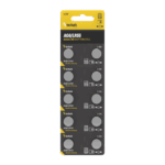 Technik Αλκαλικές Μπαταρίες Κουμπιά Platinum AG8 / LR55 / 191 / 391 1.5V B10