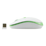 Meetion MT-R547 Ασύρματο Ποντίκι 2.4G Άσπρο & Πράσινο - Image 5