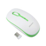 Meetion MT-R547 Ασύρματο Ποντίκι 2.4G Άσπρο & Πράσινο - Image 6