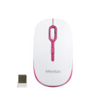 Meetion Ασύρματο Ποντίκι MT-R547 2.4G Άσπρο & Ροζ