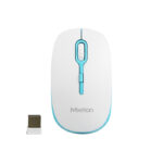 Meetion MT-R547 Ασύρματο Ποντίκι 2.4G Άσπρο & Μπλέ