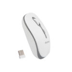 Meetion MT-R547 2.4G Ασύρματο Ποντίκι / Άσπρο + Γκρι - Image 2