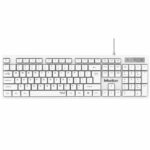 Meetion MT-K300 Standard USB Ενσύρματο Πληκτρολόγιο Λευκό