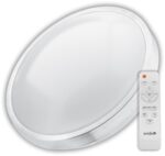 Avide LED Μοντέρνα Πλαφονιέρα Οροφής Pandora-CCT (Αλουμίνιο) 80W με Τηλεχειριστήριο - Image 2